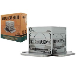 102573 - Metal gear solid - mgs 2 - cardboard box - metal replica
