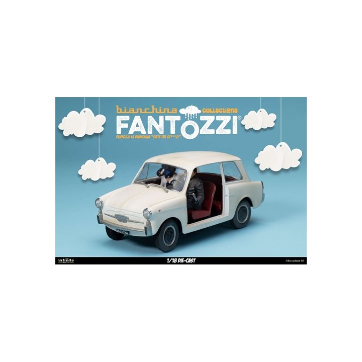 110732 - Fantozzi la bianchina siete tre stxxxxi 1/18 die-cast