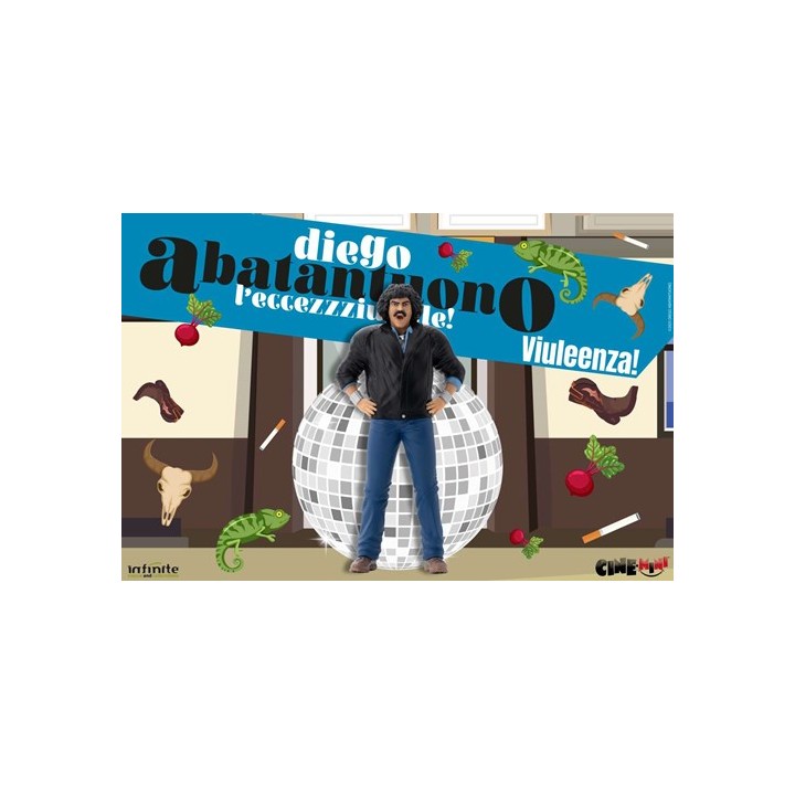 106532 - Diego abatantuono viulenza! cine-mini pvc