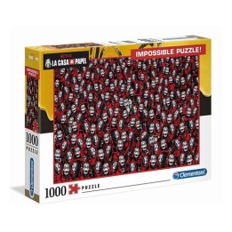 LA CASA DI CARTA - MASK IMPOSSIBILE PUZZLE (1000 PEZZI)