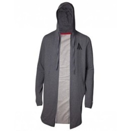DIFUZED ASSASSIN'S CREED APOCALYPTIC WARRIOR THROW OVER FELPA LUNGA CON CAPPUCCIO S