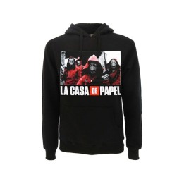 LA CASA DI CARTA - SQUAD FELPA NERA L