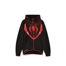 DIFUZED Marvel: Spider-Man - Felpa con cappuccio: "Miles Morales" (2XL)