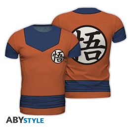 ABYSTYLE DRAGON BALL SUPER - Replica T-shirt "Goku's suit" (taglia S)