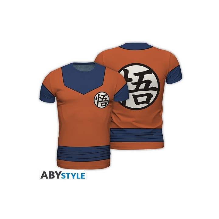 ABYSTYLE DRAGON BALL SUPER - Replica T-shirt "Goku's suit" (taglia L)