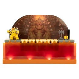 JAKKS PACIFIC NINTENDO SUPER MARIO DELUXE BOWSER BATTLE PLAYSET