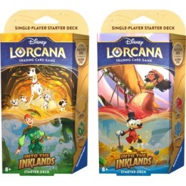 RAVENSBURGER DISNEY: LORCANA - SET 3 INTO THE INKLANDS STARTER DECKS..
