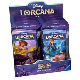 RAVENSBURGER DISNEY: LORCANA - SET 4 URSULA'S RETURN STARTER DECKS DI.