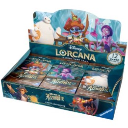 RAVENSBURGER DISNEY: LORCANA - SET 6 MARE DI AZZURRITE BOOSTER DISPLA.