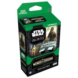 ASMODEE - STAR WARS UNLIMITED - MONDI DI ORIGINE - DECK: CHEWBACCA -..
