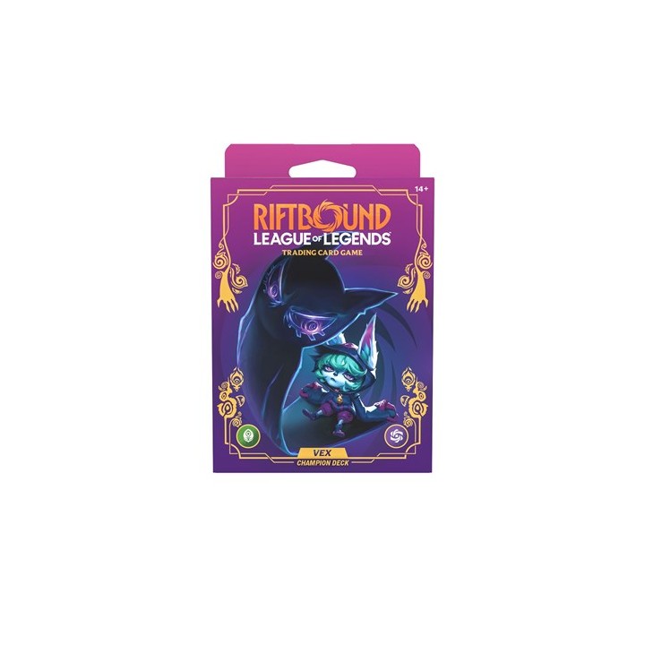 Riftbound: League of Legends TCG - Unleashed Champion Deck: Vex - Dis.