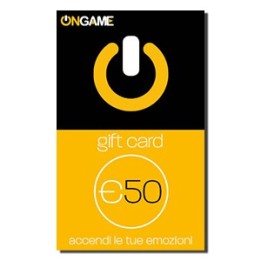 ONGAME Gift cards 50 €uro (confezione 100 pz.)