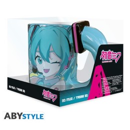 ABYSTYLE - HATSUNE MIKU - Mug 3D handle - Miku
