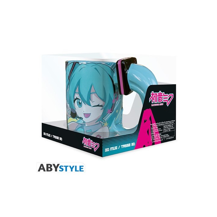 ABYSTYLE - HATSUNE MIKU - Mug 3D handle - Miku