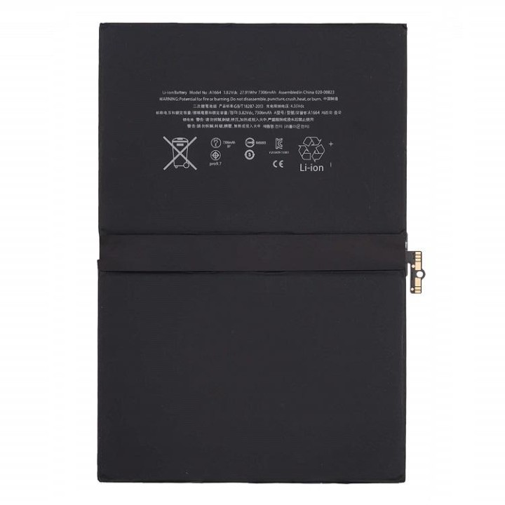 BATTERIA ORIGINALE A1664 PER APPLE IPAD PRO 9.7 (A1673 / A1674 / A167.
