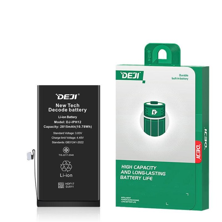 DEJI BATTERIA DE GRANDE CAPACITA (3310 MAH) PER APPLE IPHONE 12 6.1 /.