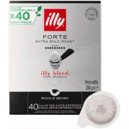 Illy Cialde Tostato Forte 44mm 40pz