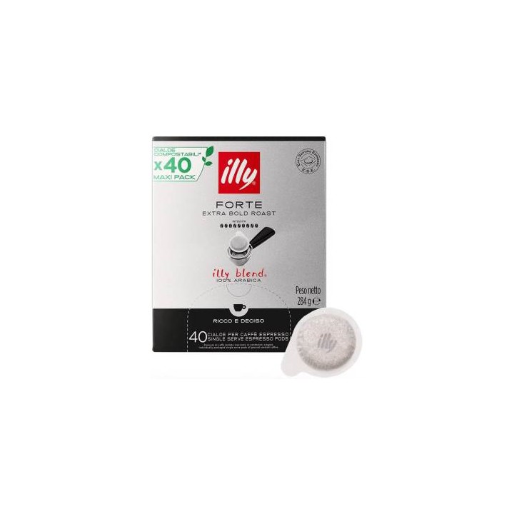 Illy Cialde Tostato Forte 44mm 40pz