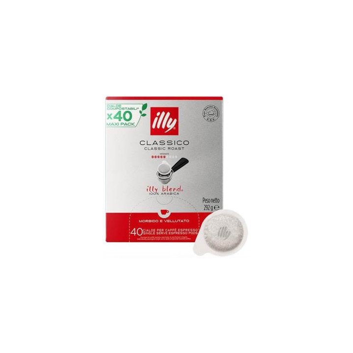Illy Cialde Tostato Classica 44mm 40pz