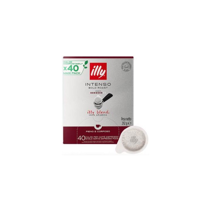 Illy Cialde Tostato Intenso 44mm 40pz