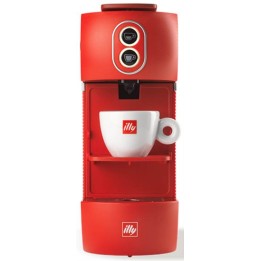 Illy Macchina da Caffe a Cialde 44mm Easy Rossa