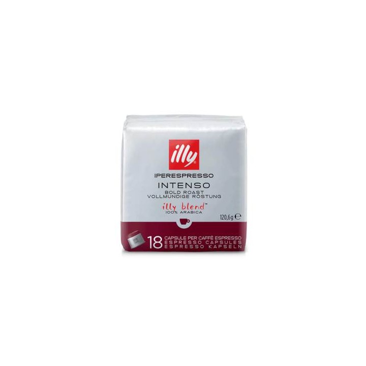 Illy Capsule Iperespresso Intenso Bold Roast 18pz