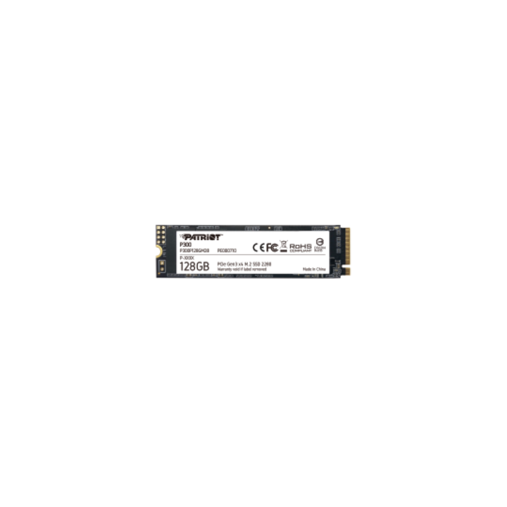 PATRIOT SSD INTERNO P300 128GB M.2 PCIE R/W 1600/600 GEN 3X4