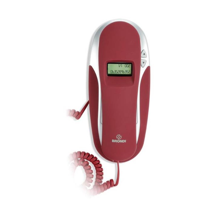 Brondi Telefono Brondi Kenoby CID Rosso/Bianco