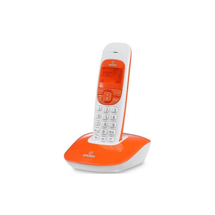 Brondi Telefono Cordless Brondi Nice Arancio