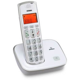 Brondi Telefono Cordless Brondi Bravo Gold 2 Bianco