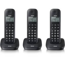 Brondi Telefono Cordless Brondi Gala Trio Nero