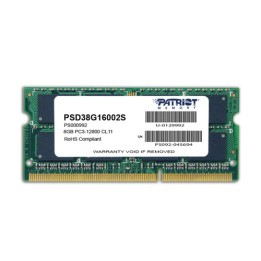 PATRIOT RAM SODIMM 8GB DDR3 1600MHZ