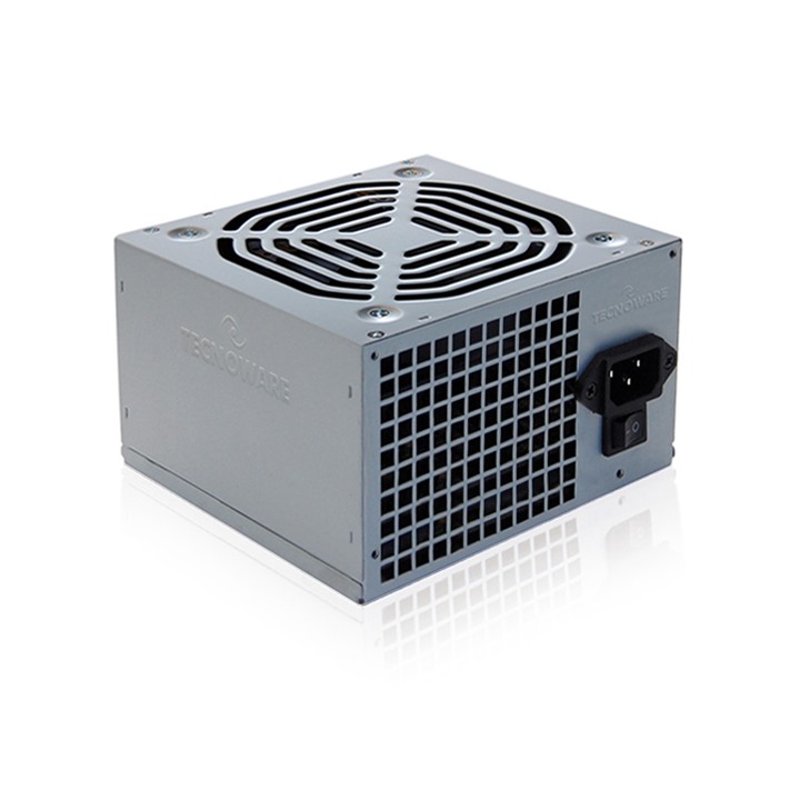 TECNOWARE ALIMENTATORE PER PC, FREE SILENT 500WATT, ATX, 150X140X85MM.
