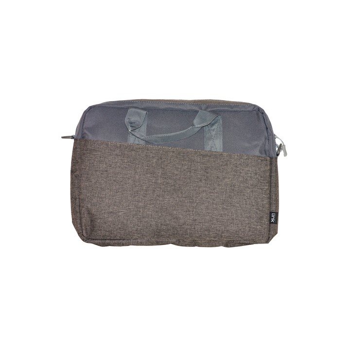 LINK BORSA PER NOTEBOOK 15.6 IN PLASTICA RICICLATA RPET 42X29X6 GRIGIO