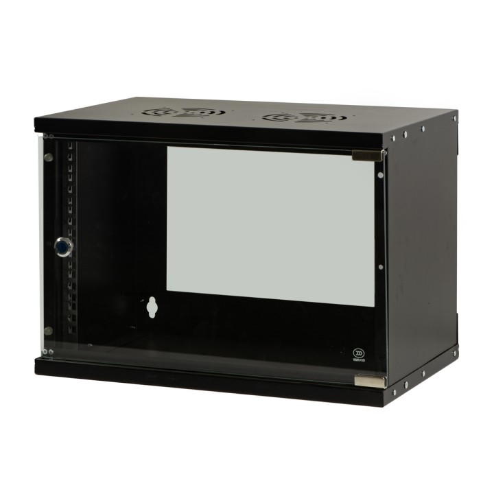 ARMADIO RACK 19 6 UNITA (A)350 X (L)500 X (P)320 NERO