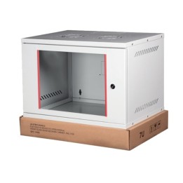 ARMADIO RACK 19 A MURO 9U 19 (L) 542 mm (P) 400 mm COLORE GRIGIO DISA.