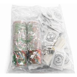 Poppy Kit Accessori 50pz Bicch.+Bus.Zucc+Palette