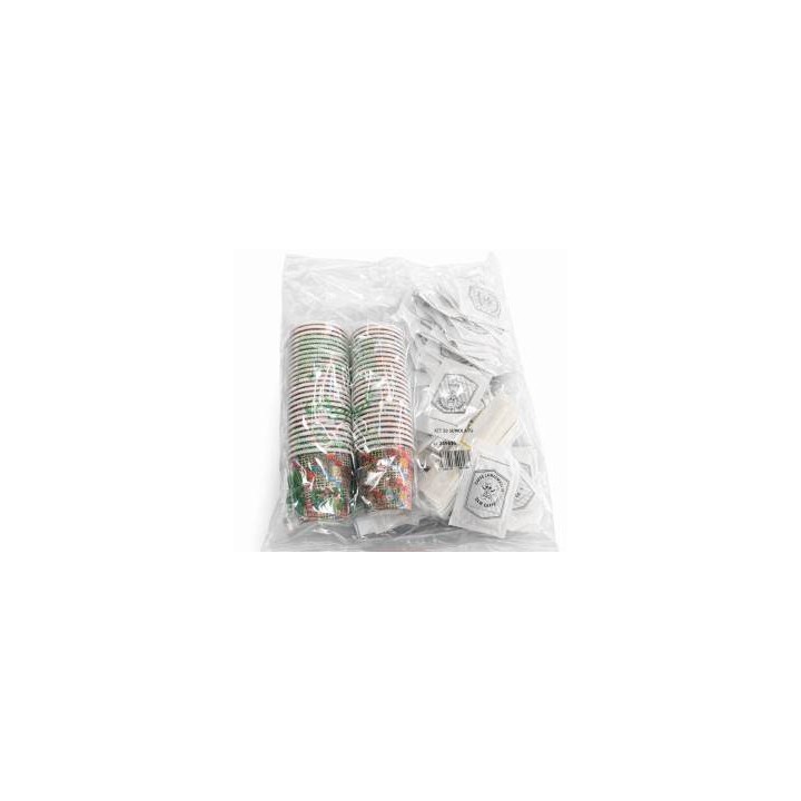 Poppy Kit Accessori 50pz Bicch.+Bus.Zucc+Palette
