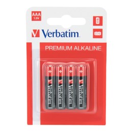 VERBATIM ALKALINE BATTERY AA 4-PACK (HANGCARD)