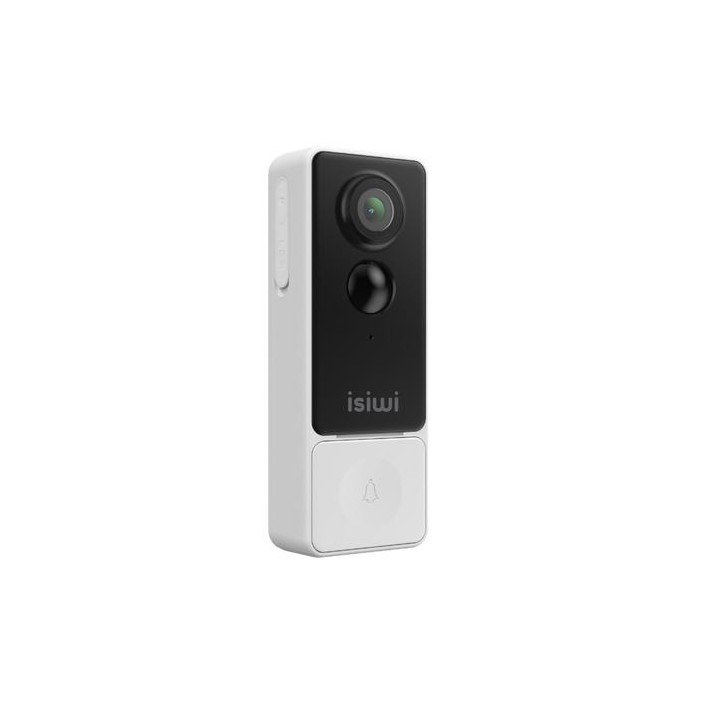 ISIWI CAMPANELLO A BATTERIA WIRELESS DLIN+ 2K - 5200 MAH - PIR - SD C.