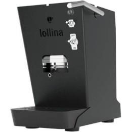 Lollocaffè Lollina+ Macchina da Caffè Nera + 40 Cialde 44mm
