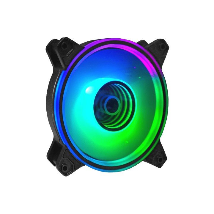 NUWO VENTOLA MIRA 120MM, 1FAN, 1100RPM HALO MIRROR ANTIVIBRATION