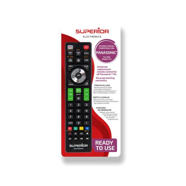 Superior Electronics Superior Telecomando Universale Panasonic funzio.