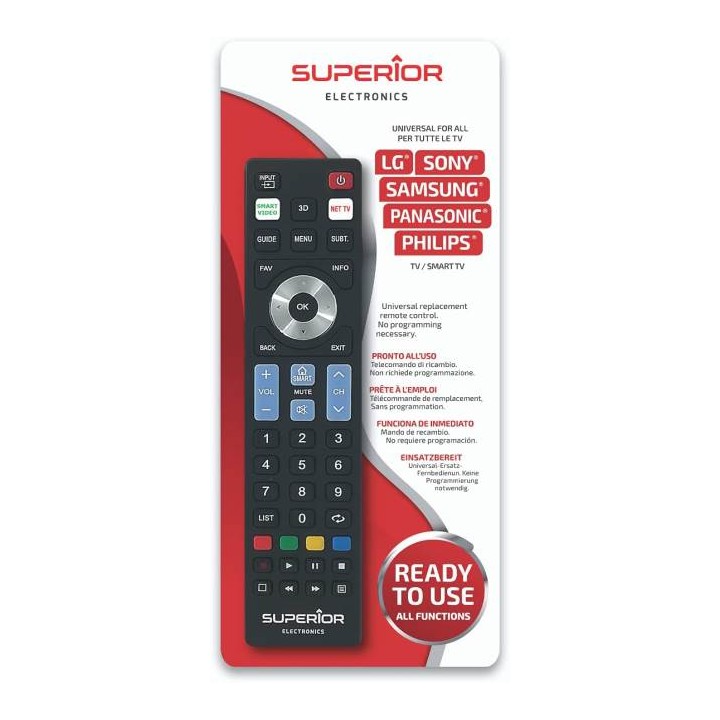 Superior Electronics Superior Telecomando Universale Samsung LG Panas.
