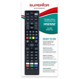 Superior Electronics Superior Telecomando Universale Hisense funzioni.