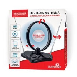 Superior Electronics Superior Antenna TV Amplificata per Interni DVB-.