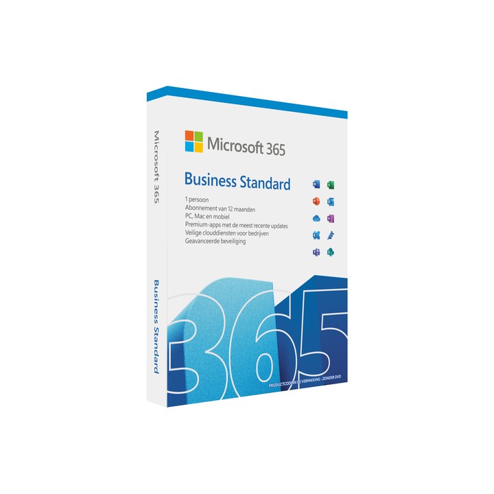 MICROSOFT 365 BUSINESS STANDARD RETAIL SUB 1 YEAR