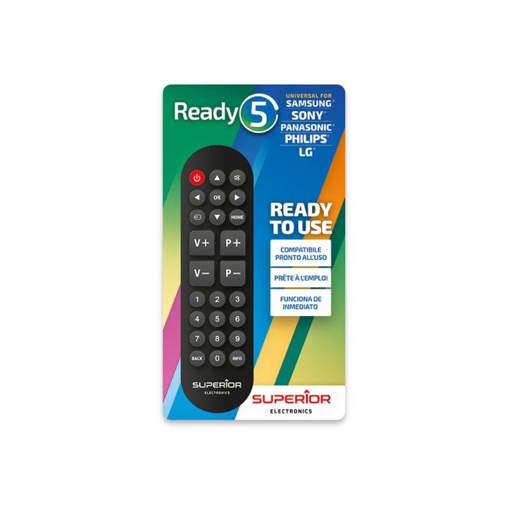 Superior Electronics Superior Telecomando Ready 5 Universale (Samsung.