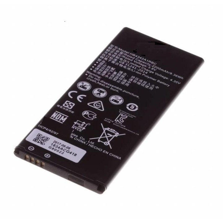 BATTERIA ORIGINALE HB4342A1RBC PER HUAWEI Y6 3G 4G / HONOR 4A / Y5 II.