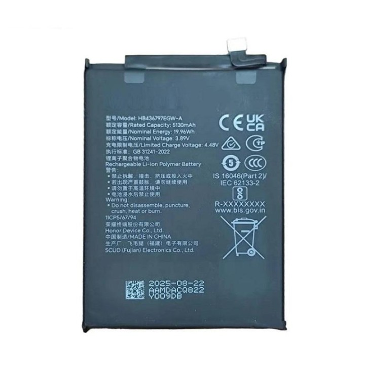 BATTERIA HB436797EGW-A PER HONOR X5C PLUS (NLA-LX1)